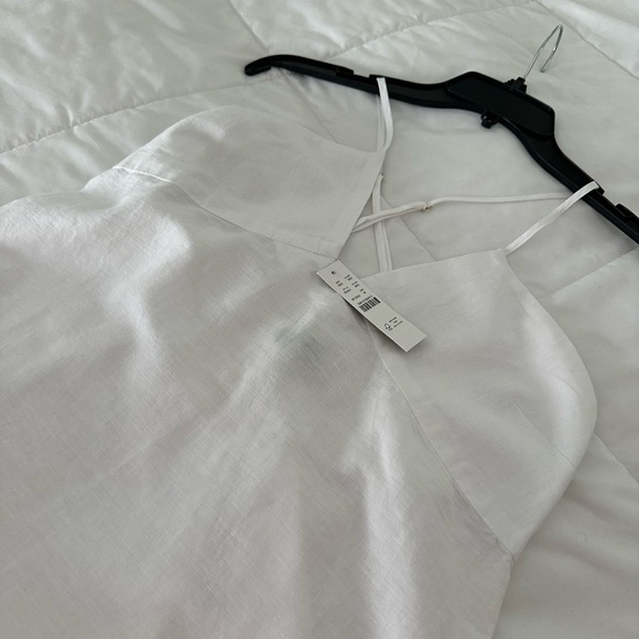 JCrew Crisp White Slip Dress - Picture 6 of 6